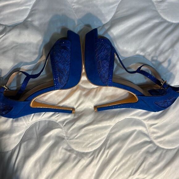 Dream Paris Pumps Blue Size 6 women’s - Picture 3 of 6